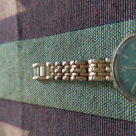 14k Gold Turquoise Vtg watch - Picture 15 of 16